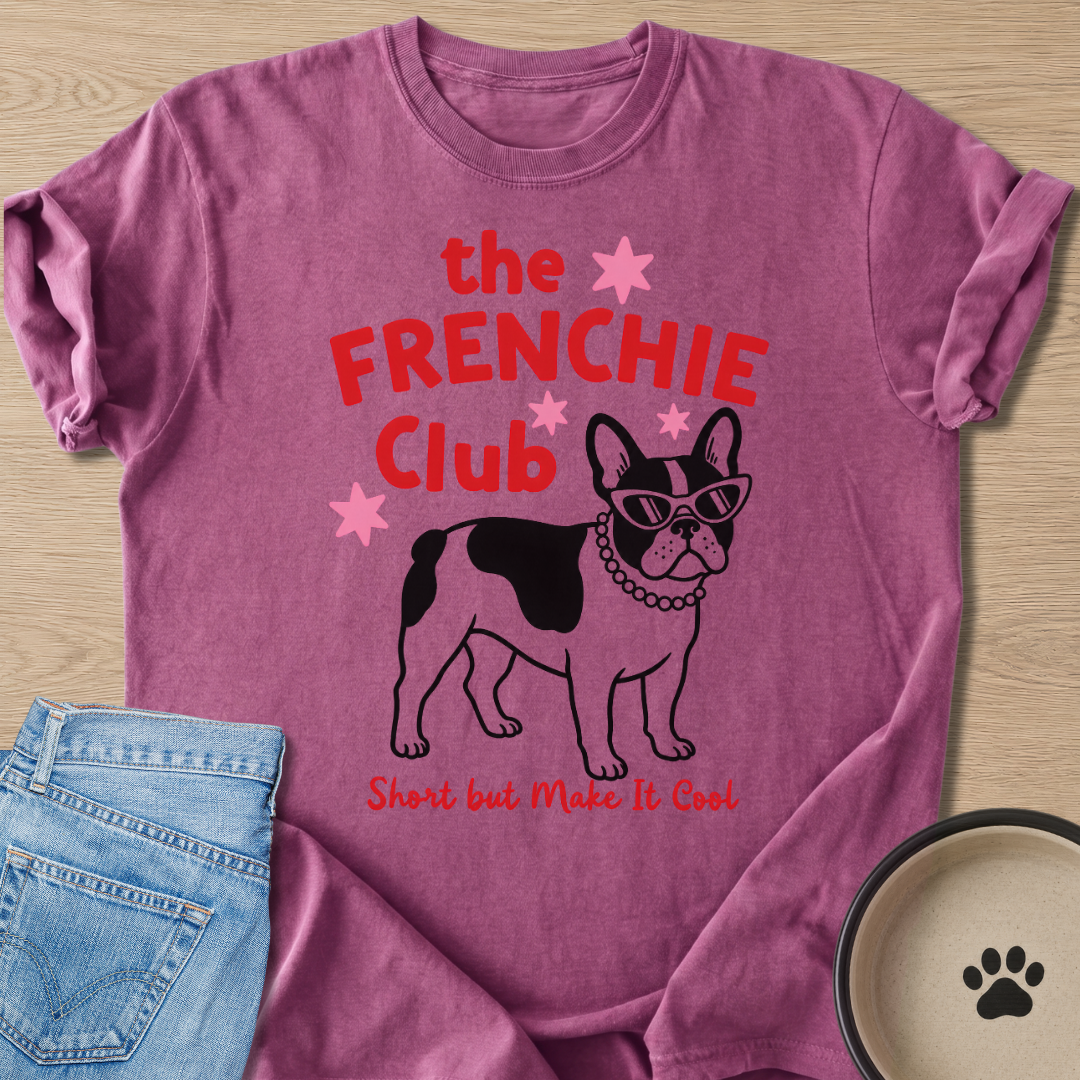 The Frenchie Club T-shirt