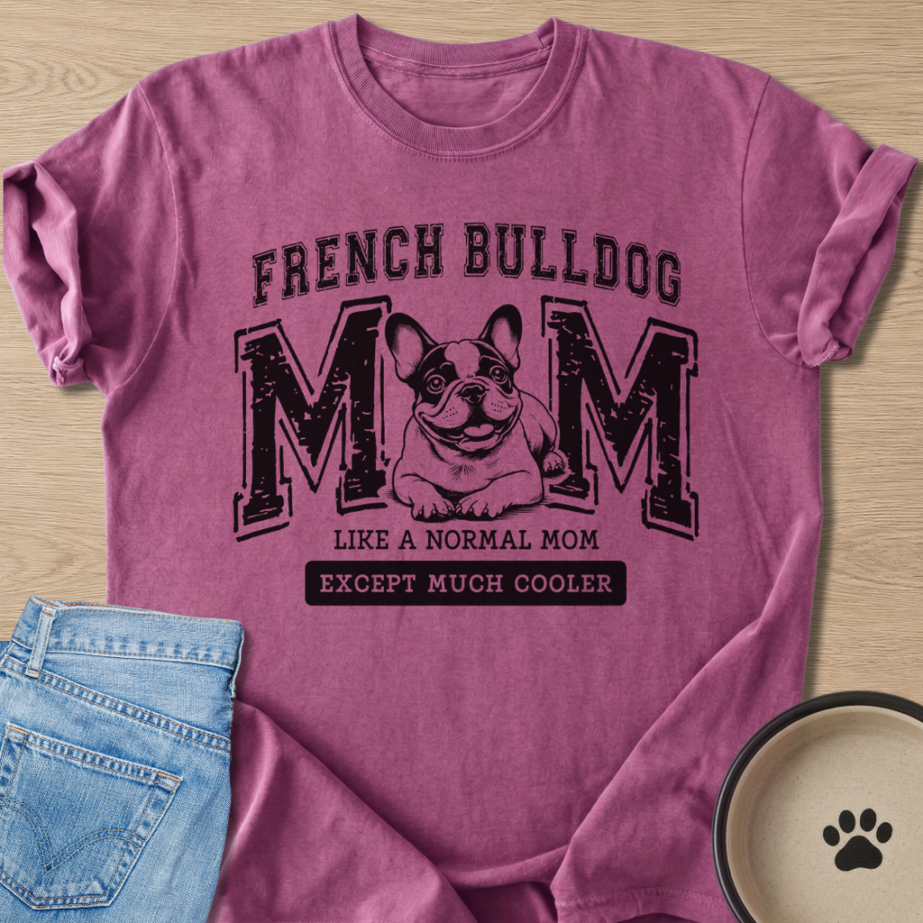French Bulldog Mom T-shirt
