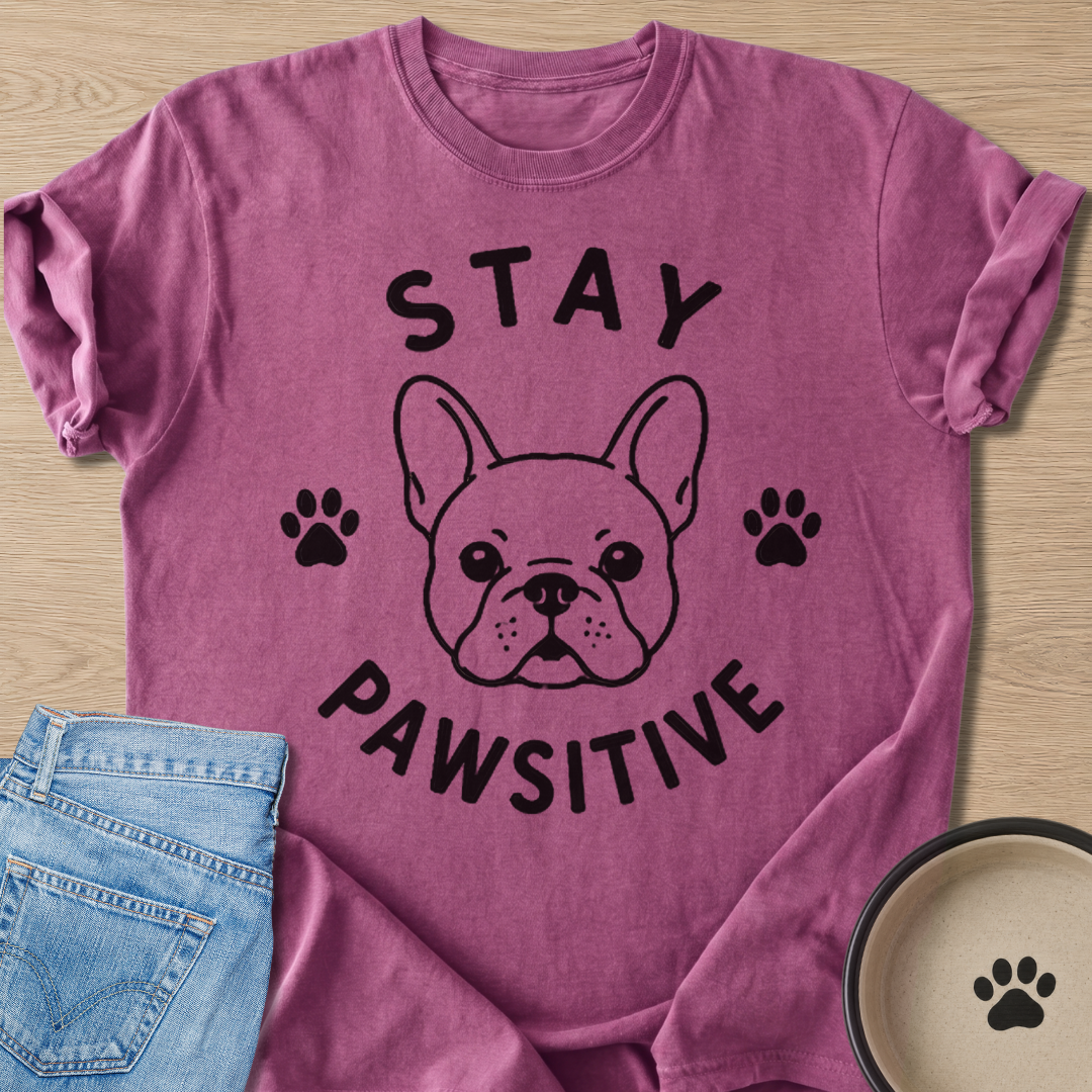 Stay Pawsitive T-shirt