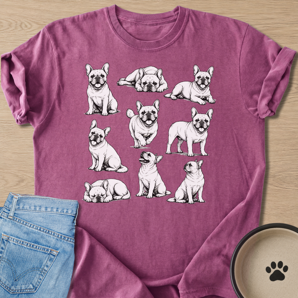 My Frenchie Mood T-shirt
