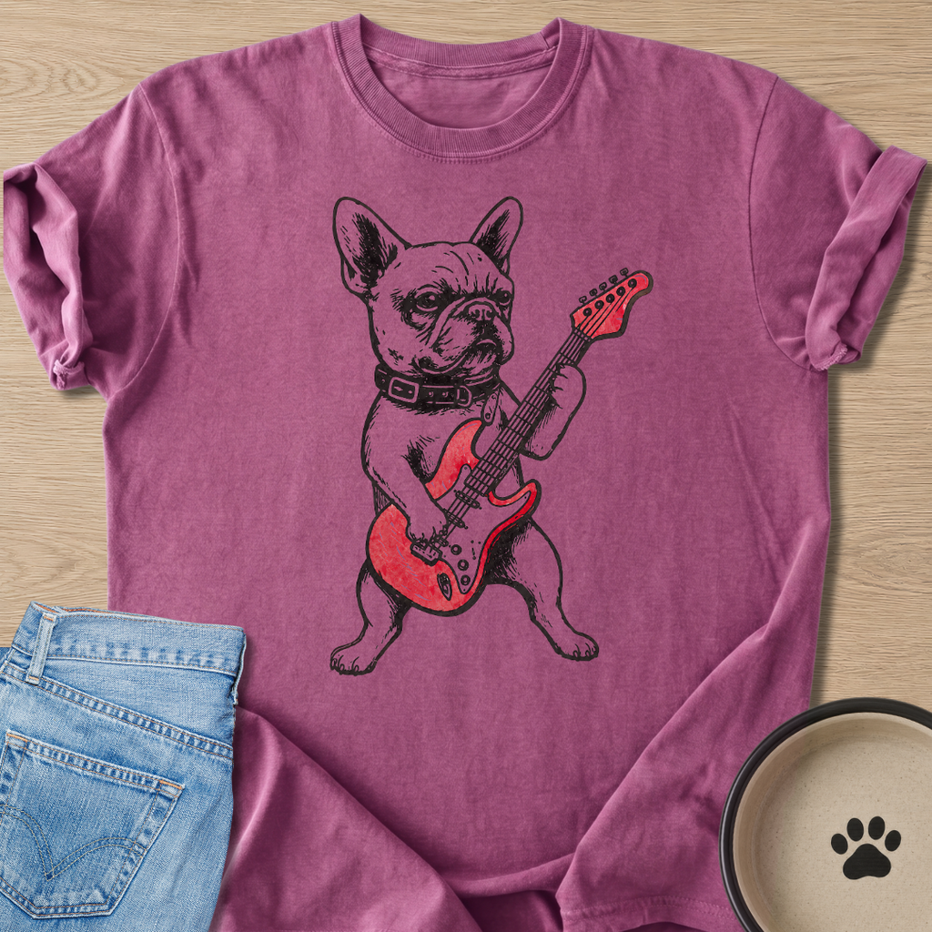 Rockstar Frenchie T-shirt