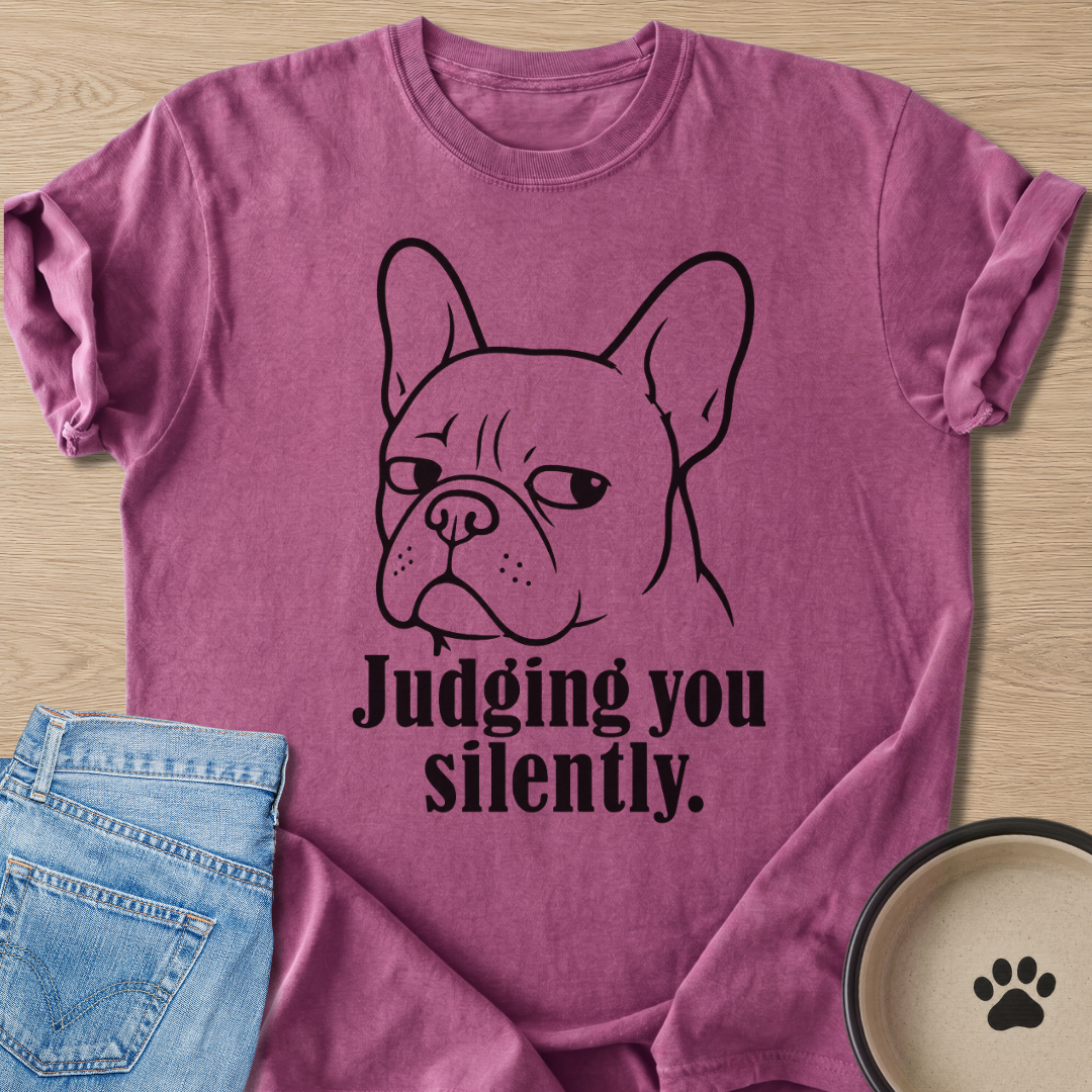 Judging You Silently T-shirt