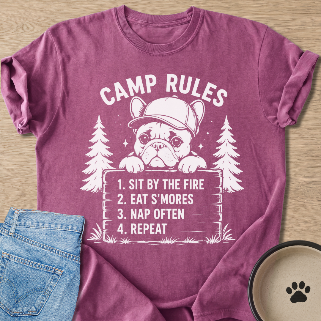 Camp Rules T-shirt