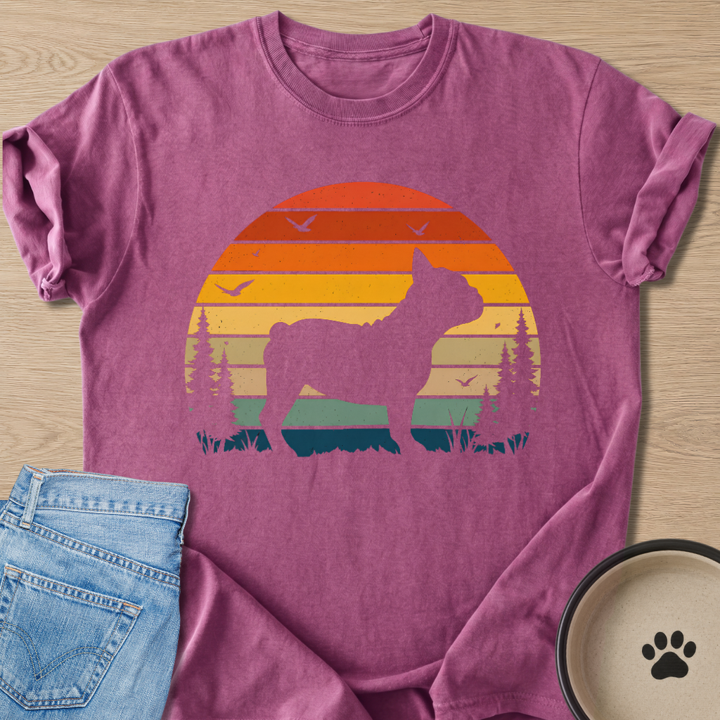 Frenchie Sun T-shirt
