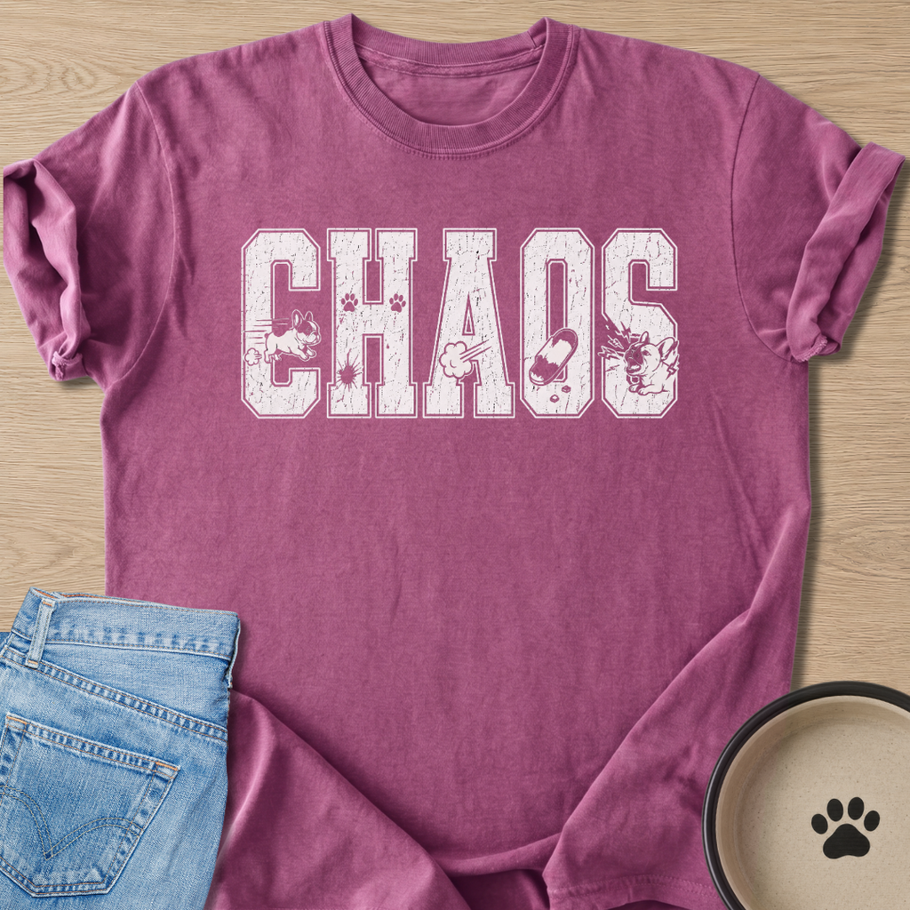 Frenchie Chaos T-shirt