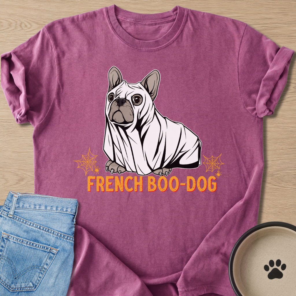 French Boo-Dog T-shirt