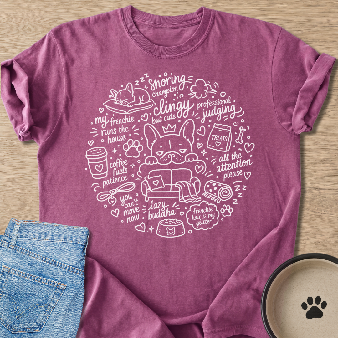 Frenchie Circle T-shirt