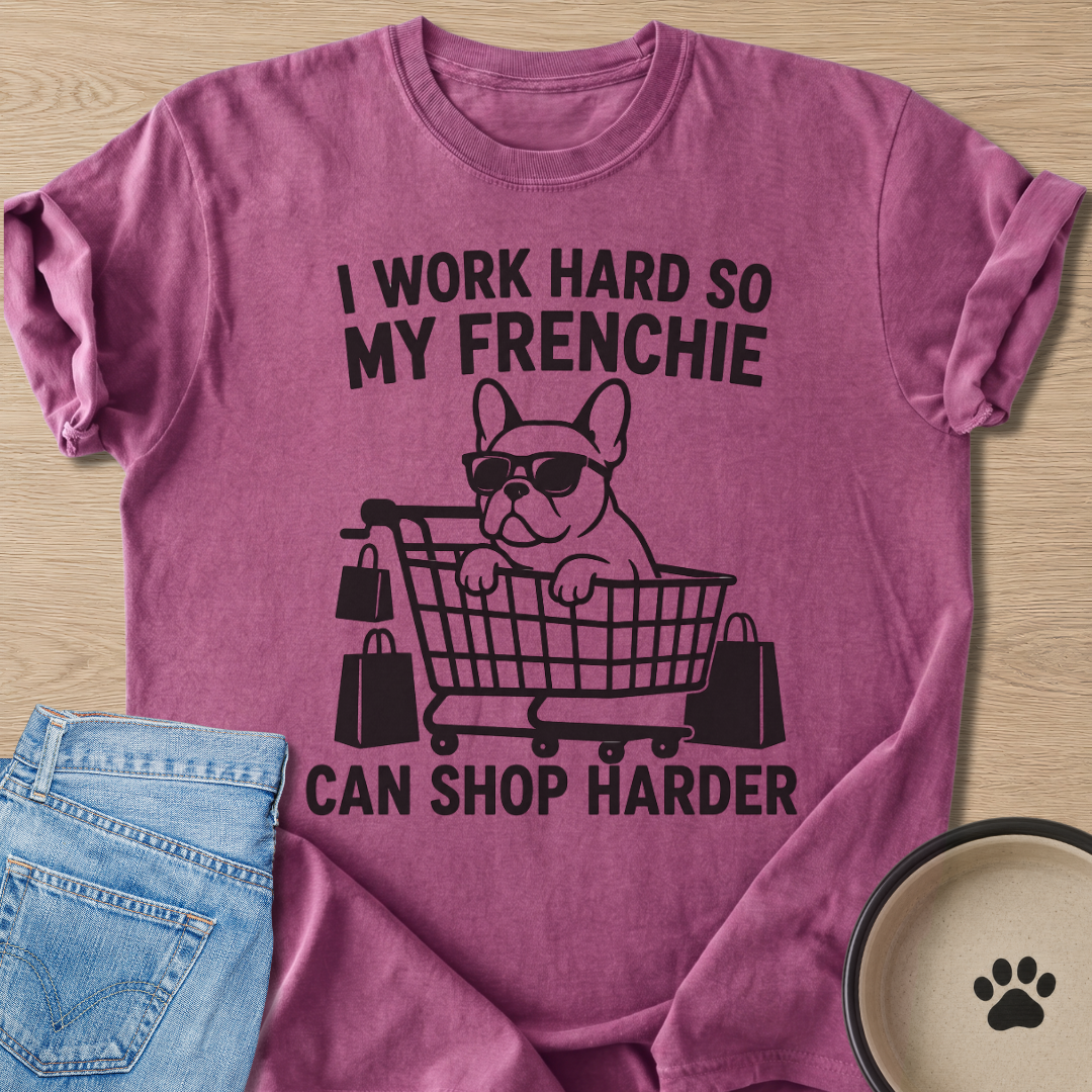 Can Shop Harder T-shirt