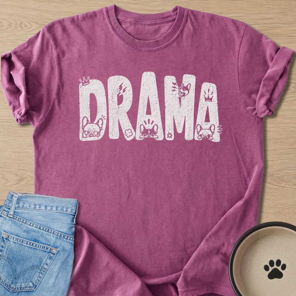Frenchie Drama T-shirt