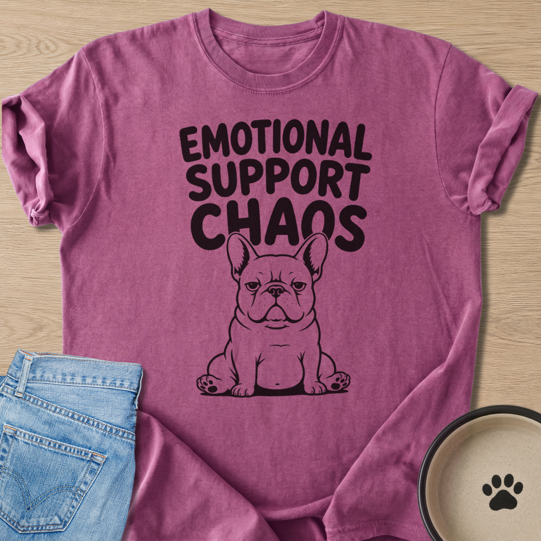 Emotional Support Chaos T-shirt