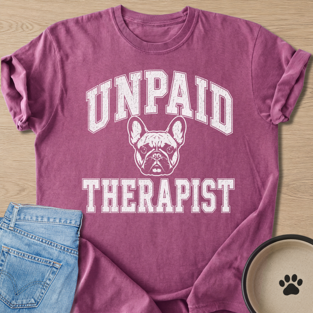 Unpaid Therapist T-shirt