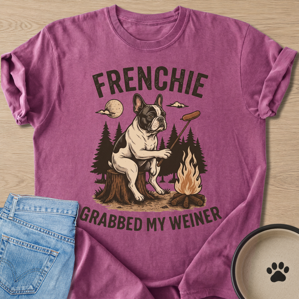 Grabbed My Weiner T-shirt