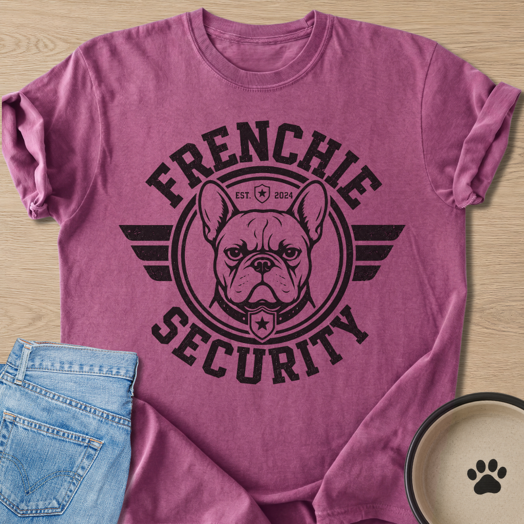 Frenchie Security T-shirt