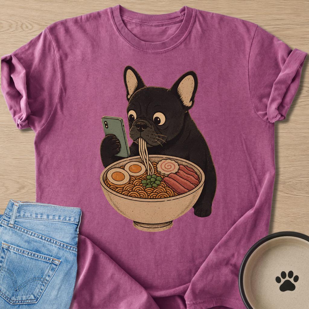 Surprised Frenchie T-shirt