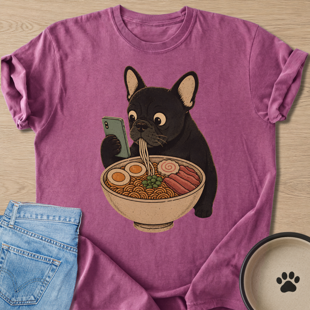 Surprised Frenchie T-shirt