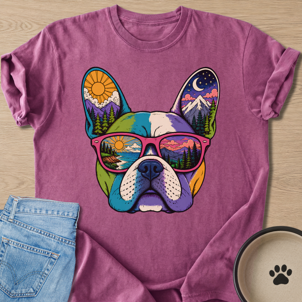 Natural Frenchie T-shirt