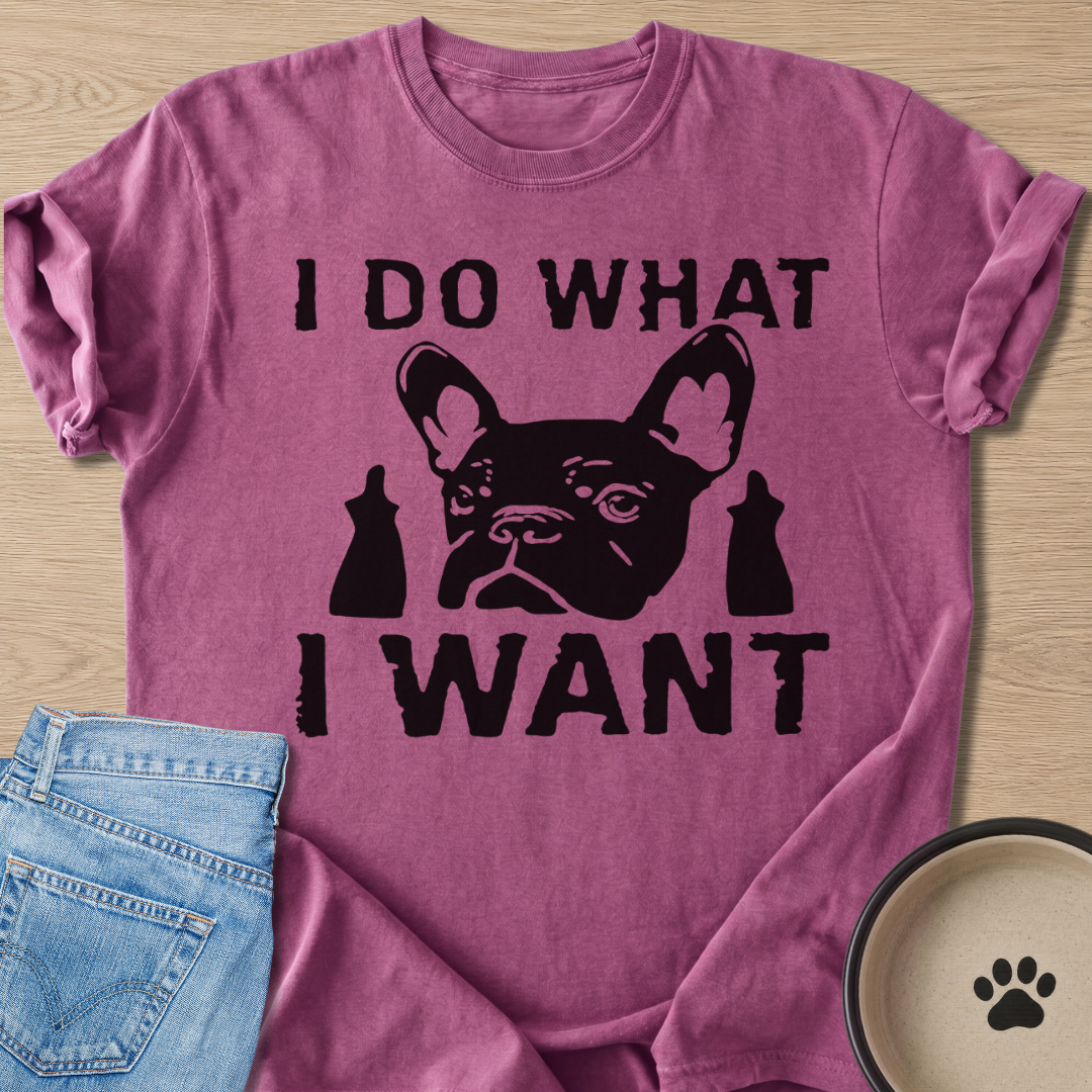 I Do What I Want T-shirt