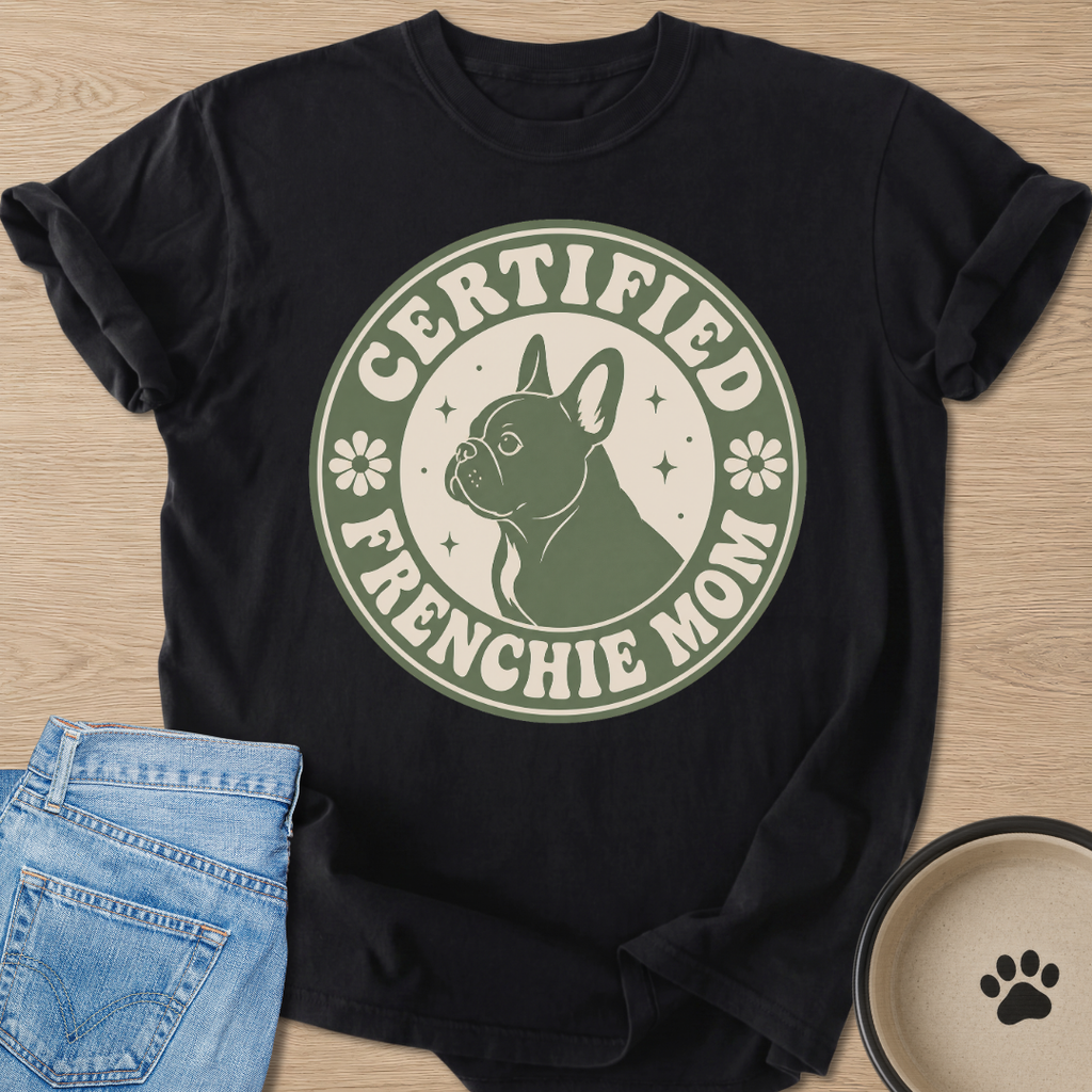 Certified Frenchie Mom T-shirt