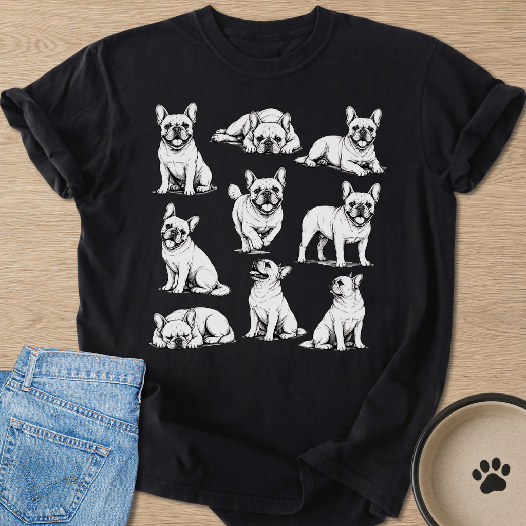 My Frenchie Mood T-shirt