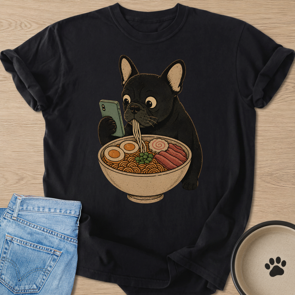 Surprised Frenchie T-shirt