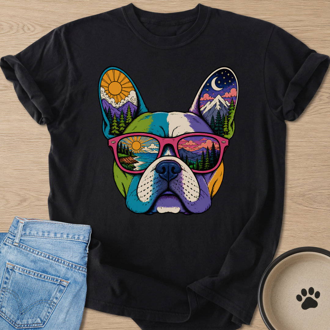 Natural Frenchie T-shirt