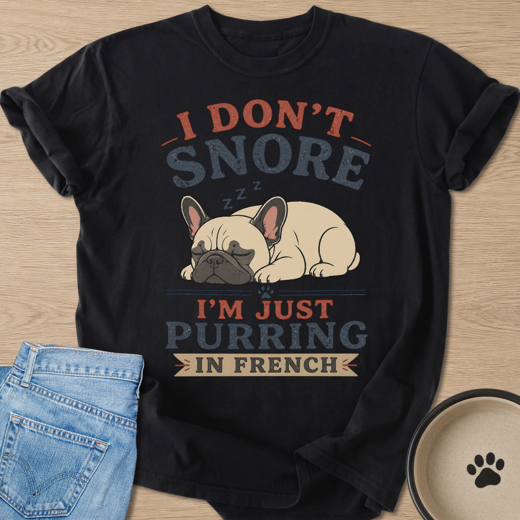 Purring In French T-shirt