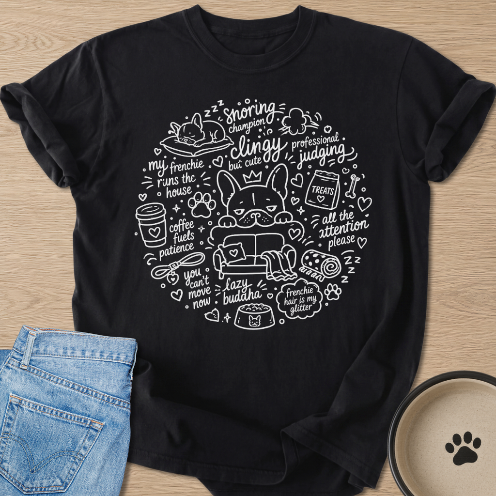 Frenchie Circle T-shirt