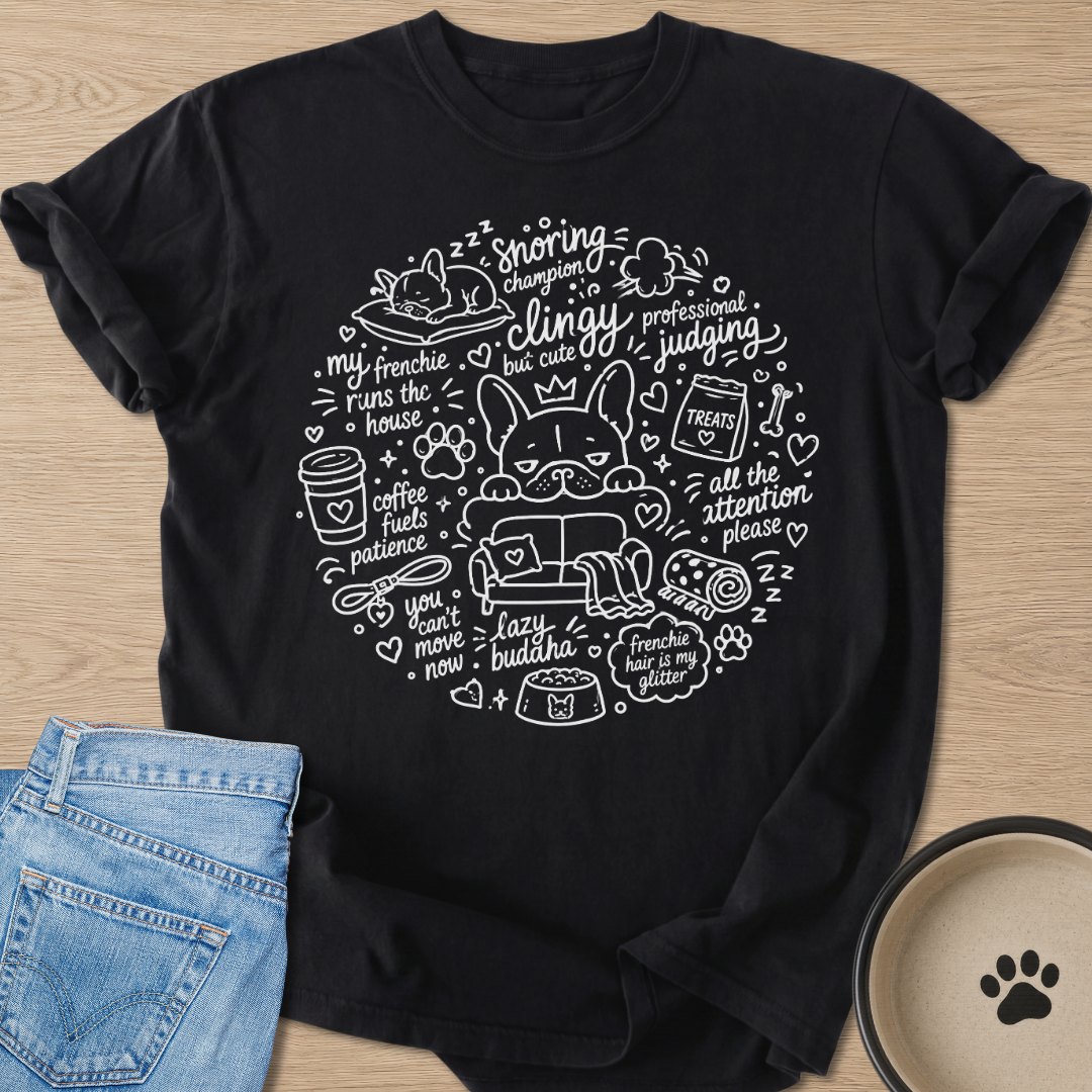 Frenchie Circle T-shirt