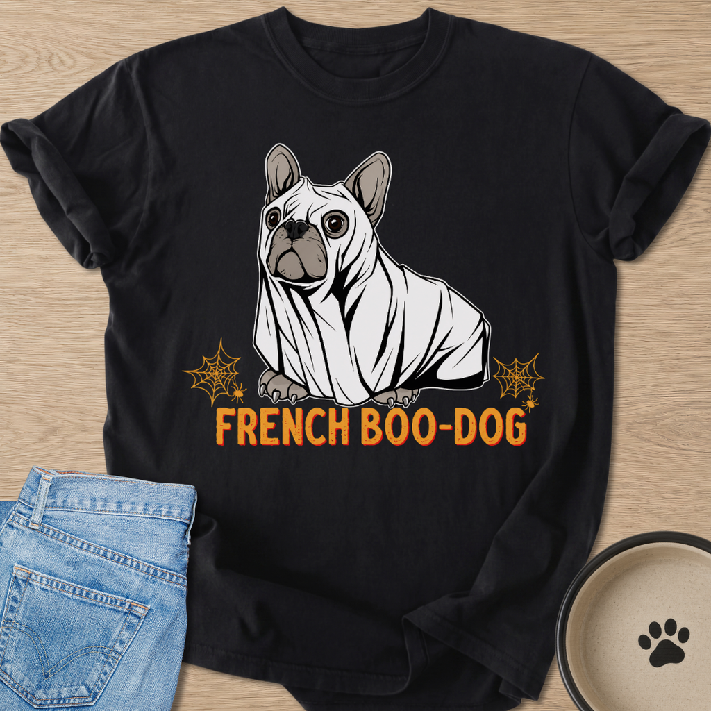 French Boo-Dog T-shirt