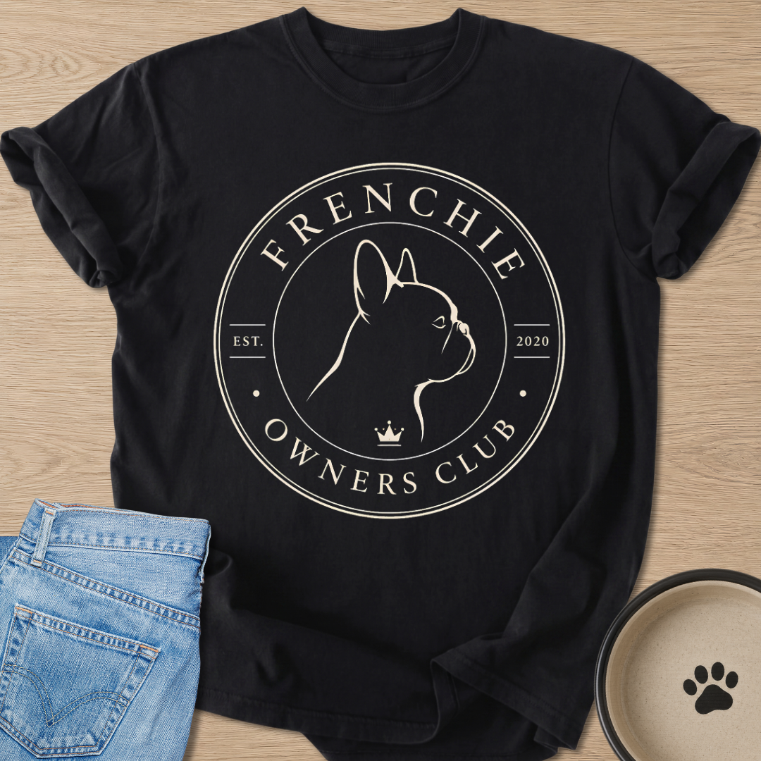 Frenchie Owners Club T-shirt