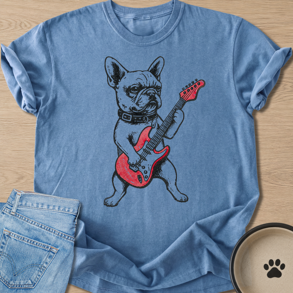 Rockstar Frenchie T-shirt