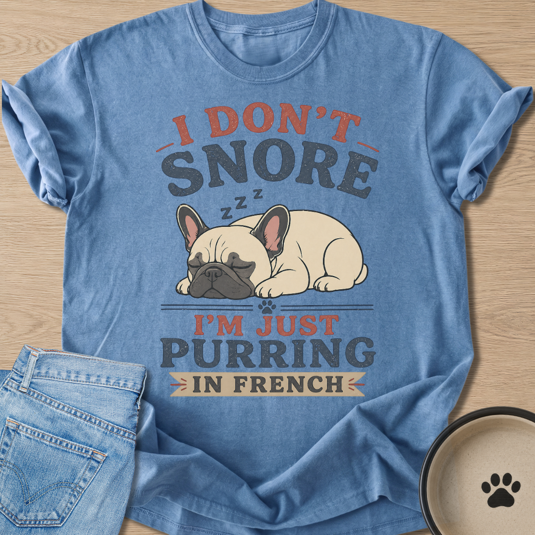 Purring In French T-shirt