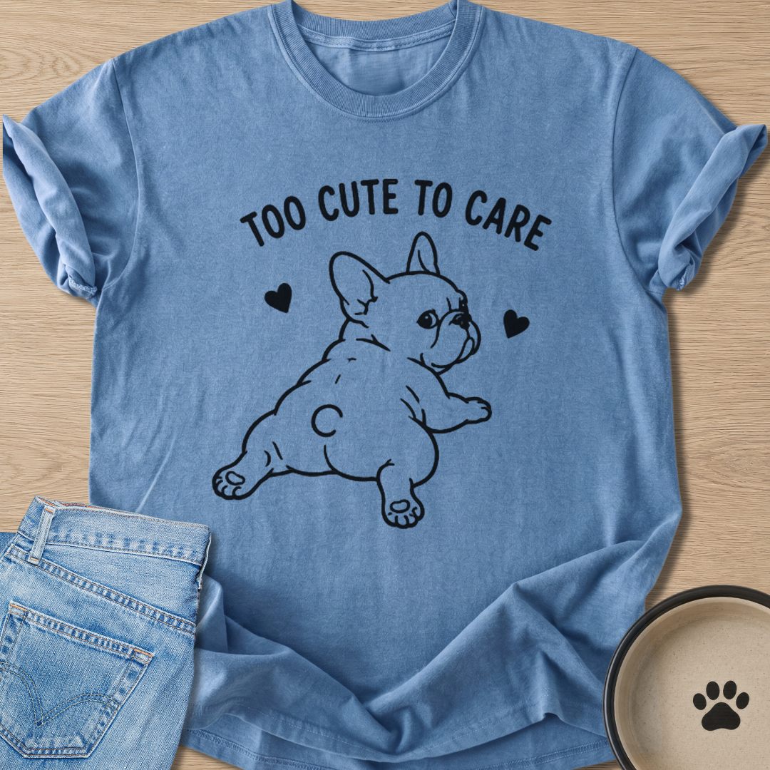 Too Cute To Care T-shirt