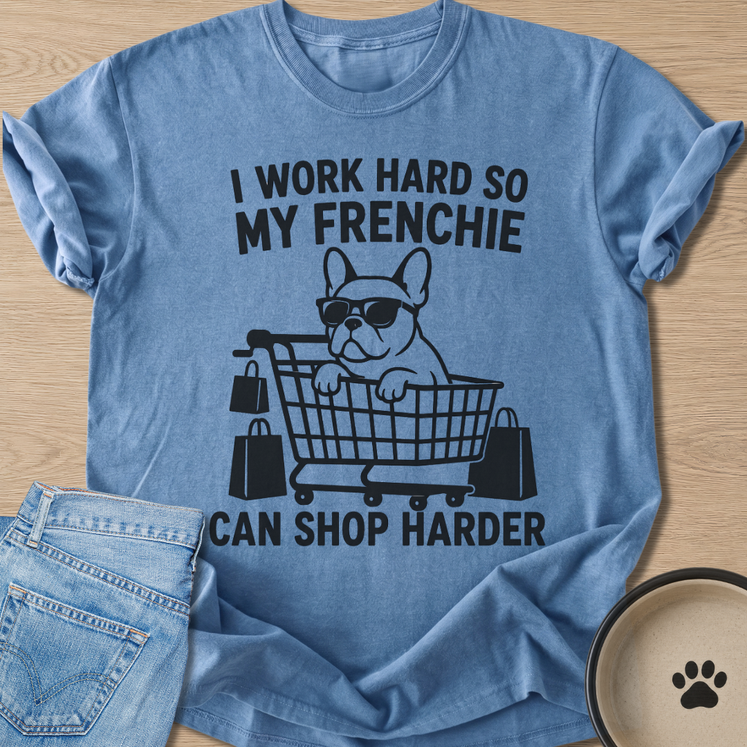 Can Shop Harder T-shirt