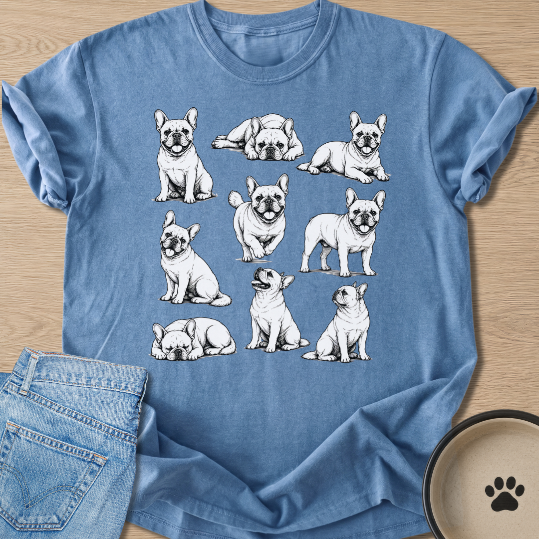 My Frenchie Mood T-shirt