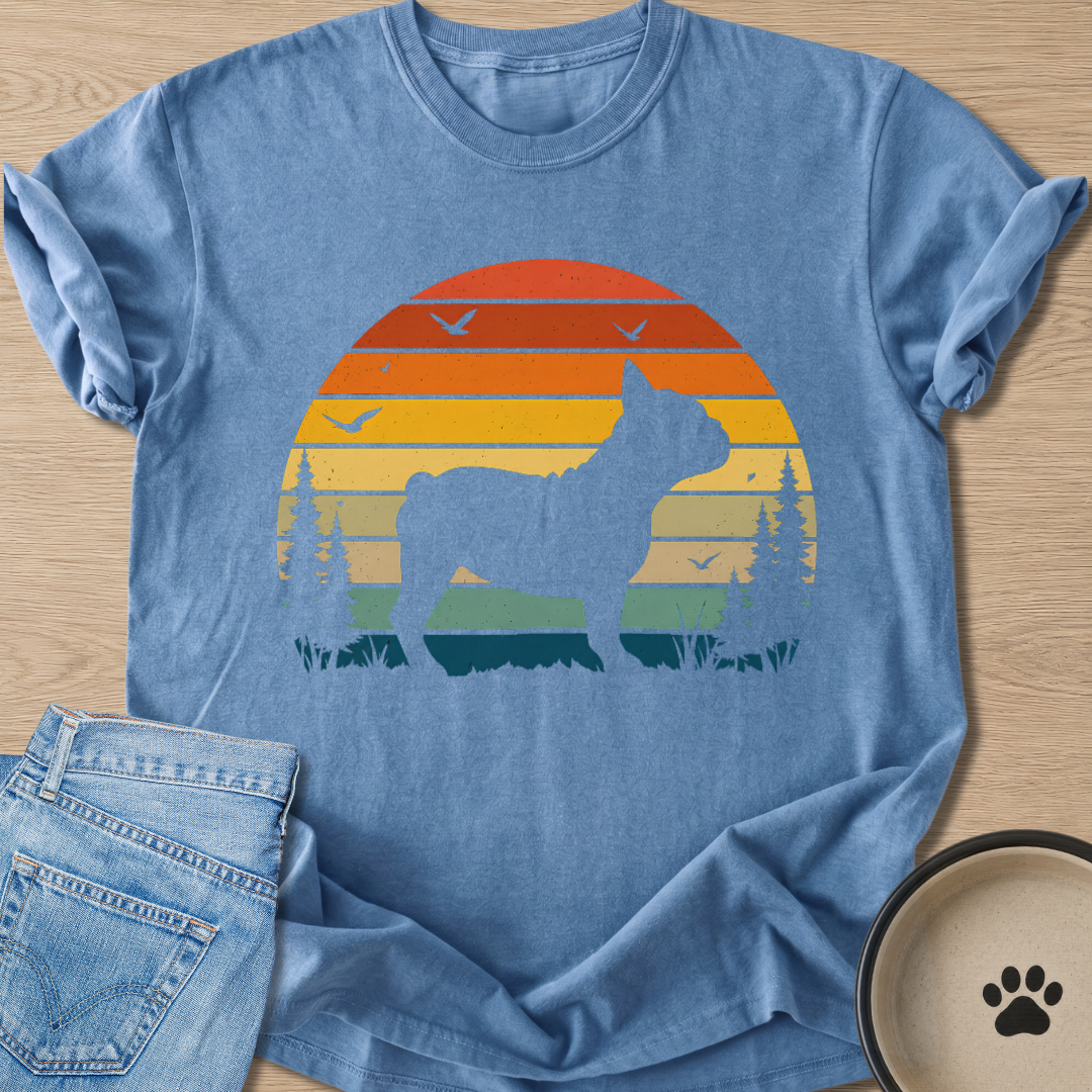 Frenchie Sun T-shirt