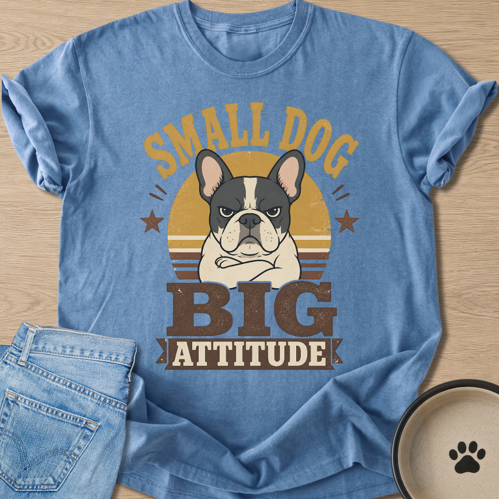 Small Dog Big Attitude T-shirt