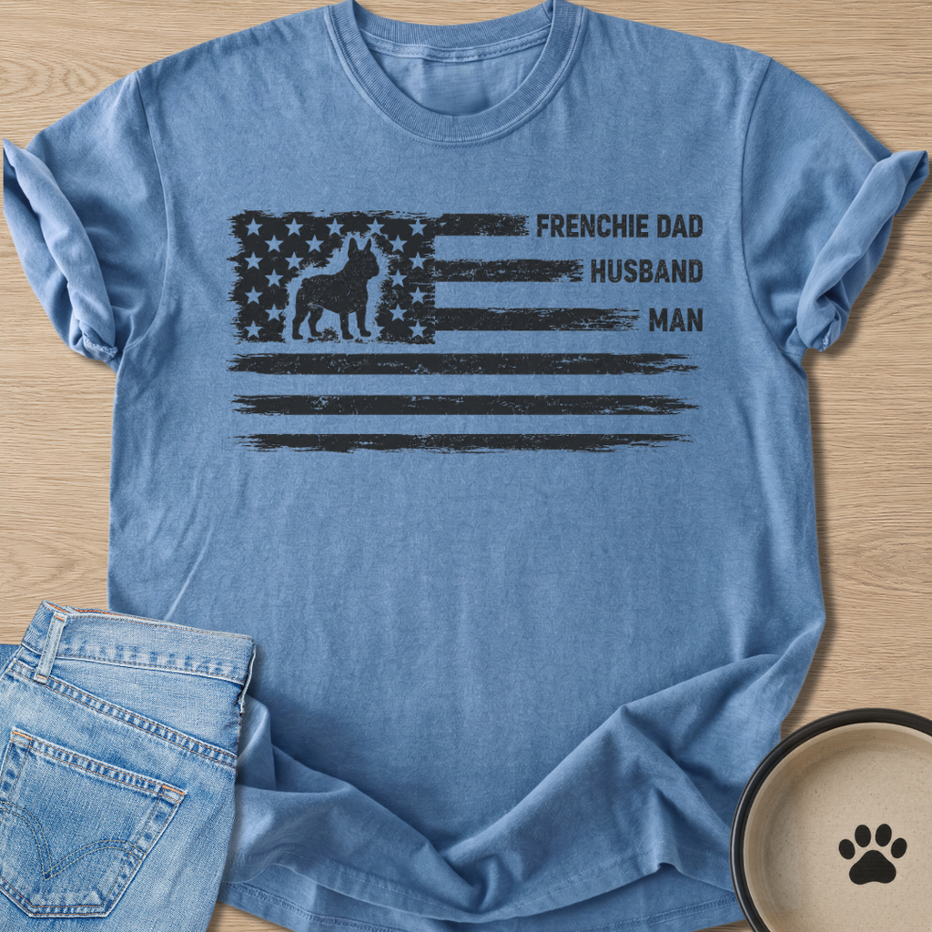 Frenchie Dad T-shirt