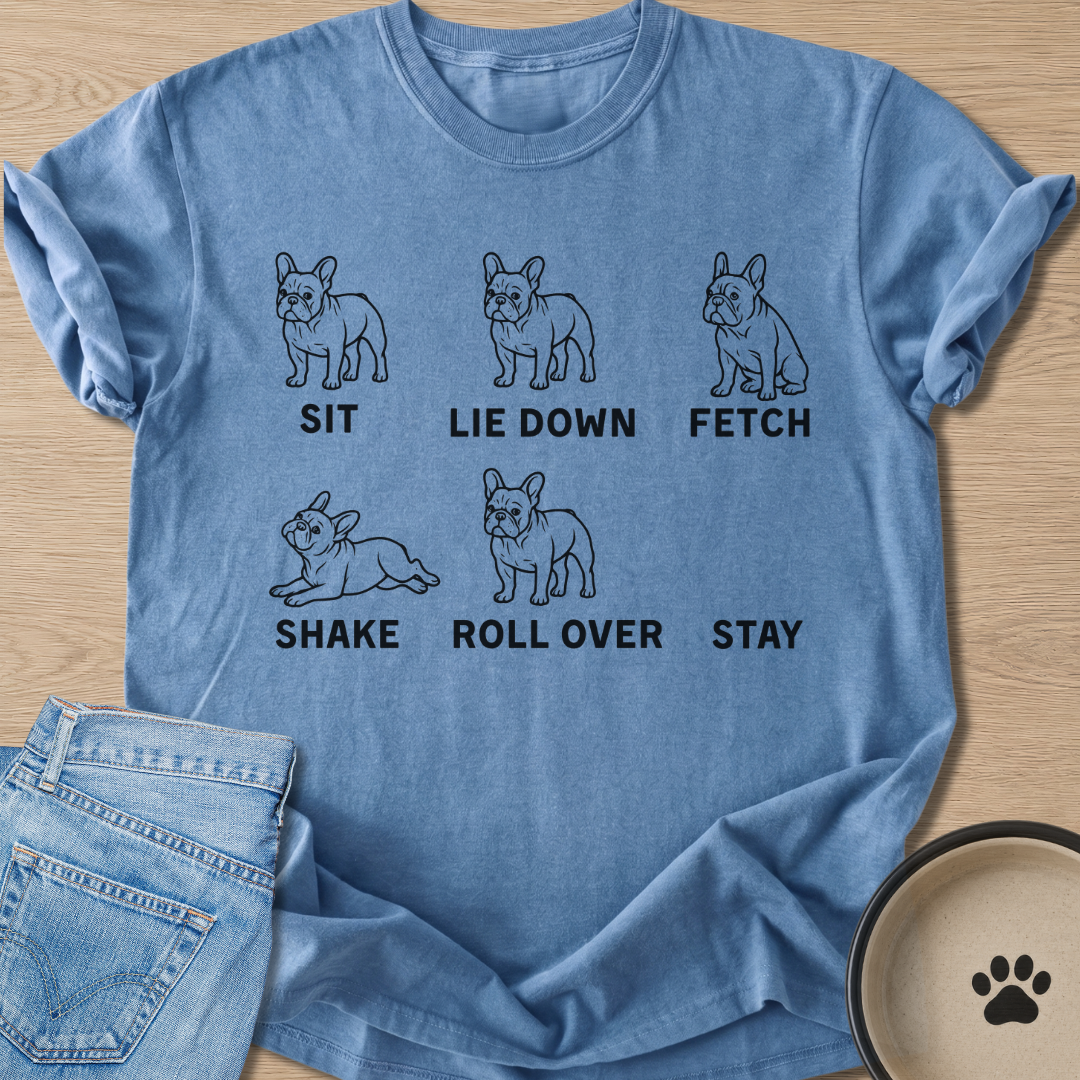 Frenchie Habits T-shirt