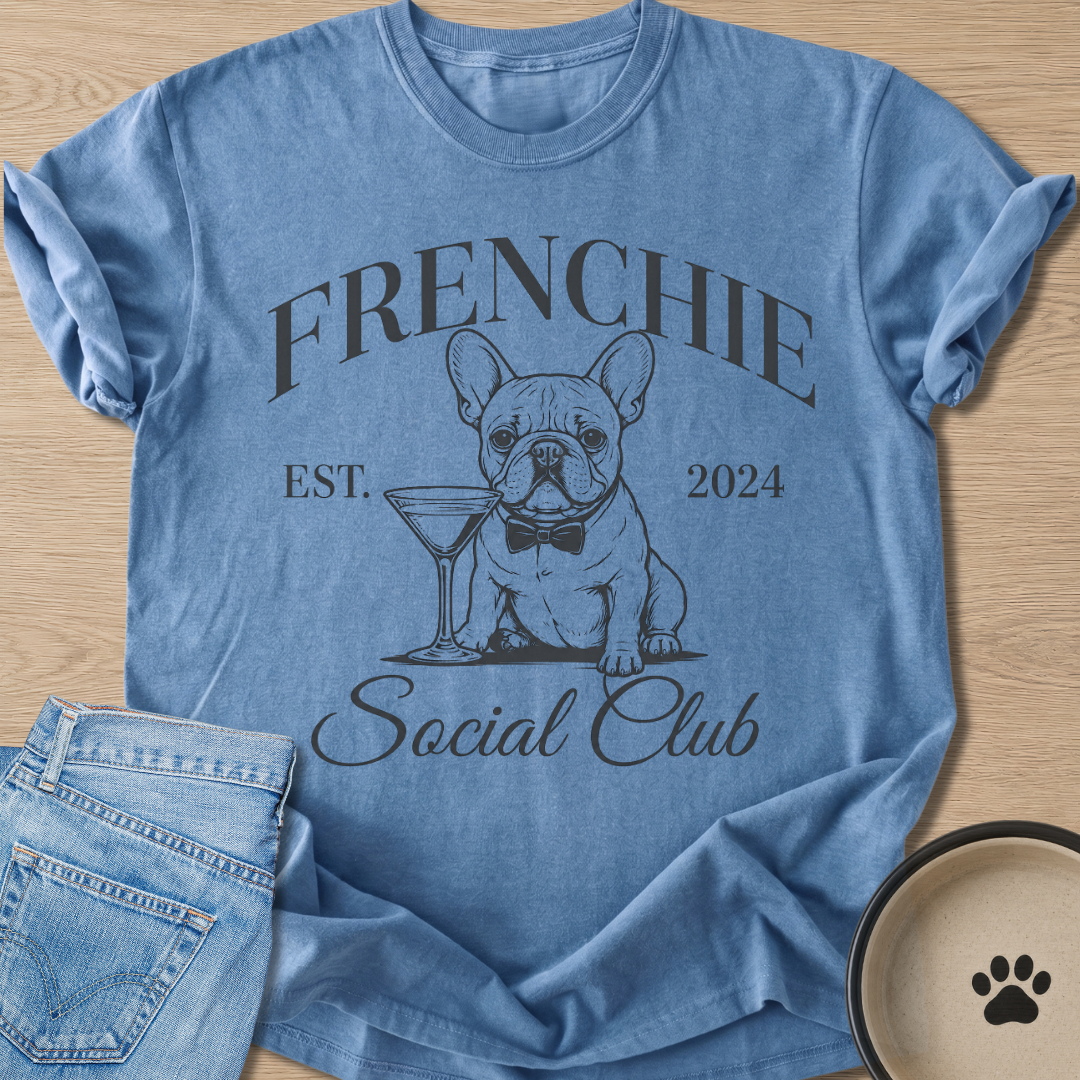 Frenchie Social Club T-shirt