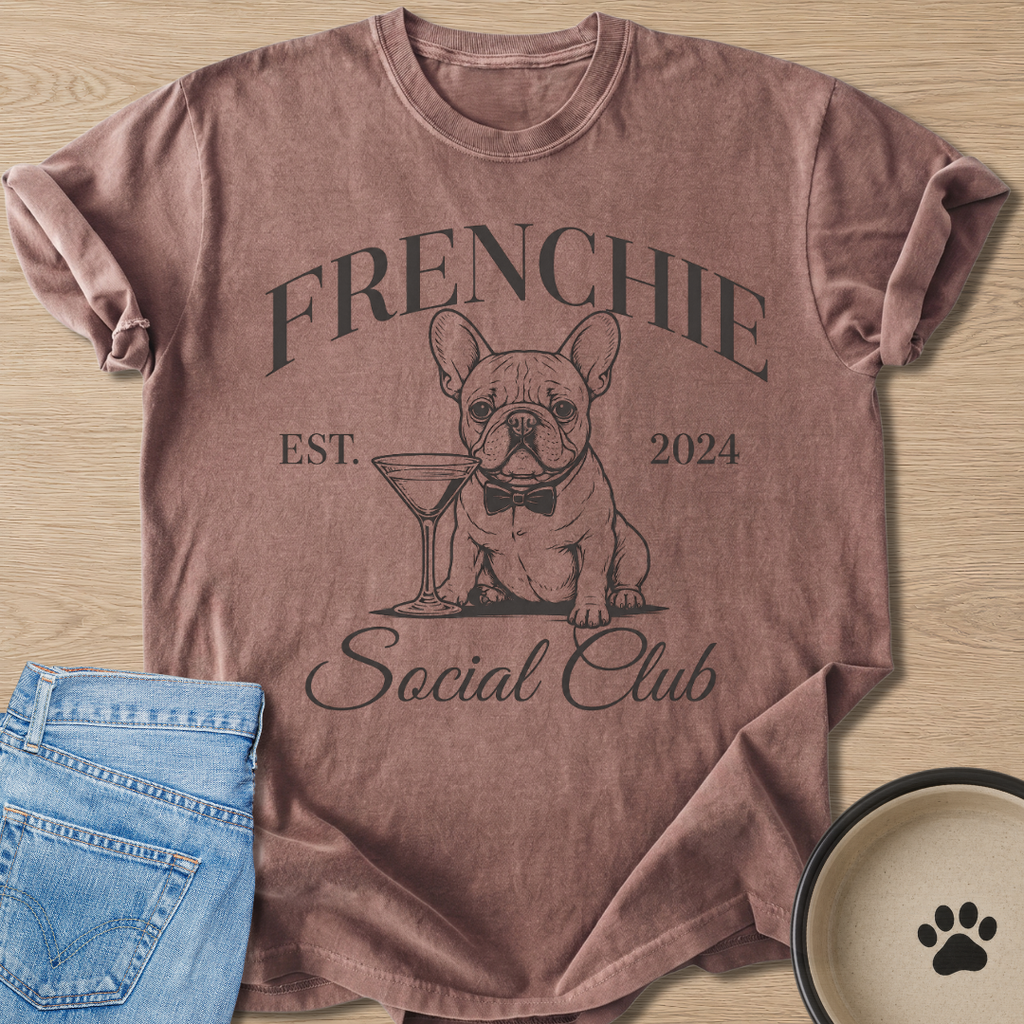 Frenchie Social Club T-shirt