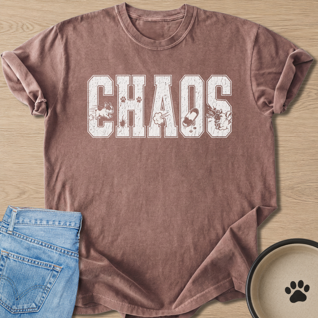 Frenchie Chaos T-shirt
