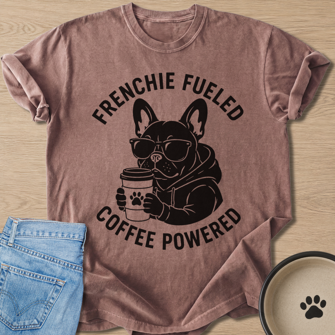 Frenchie Fueled T-shirt