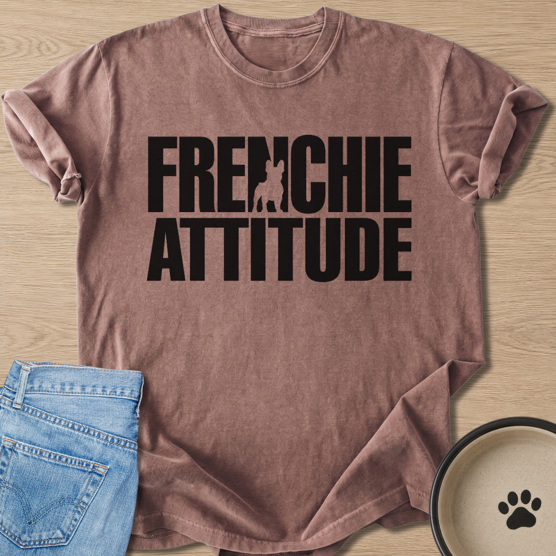 Frenchie Attitude T-shirt