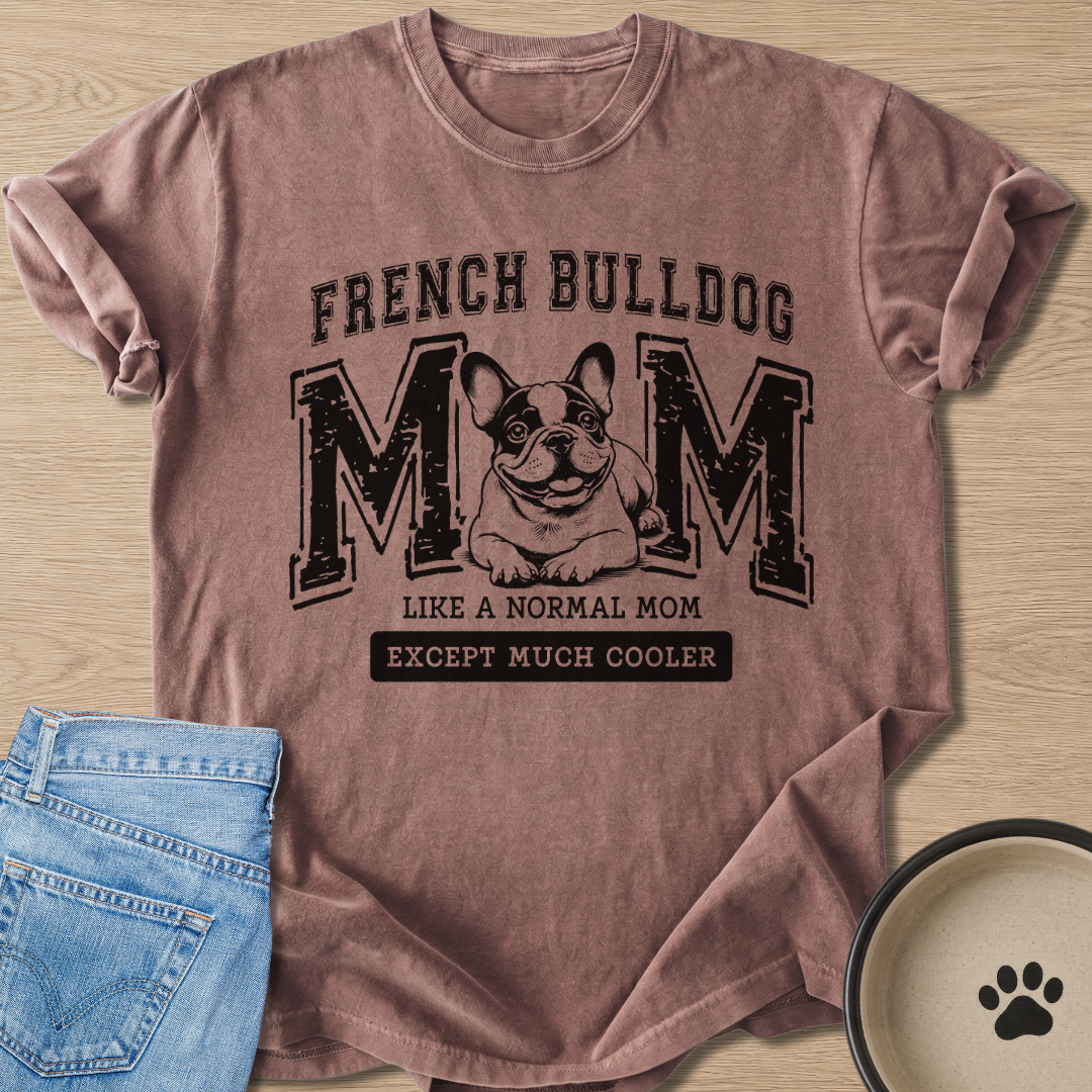 French Bulldog Mom T-shirt
