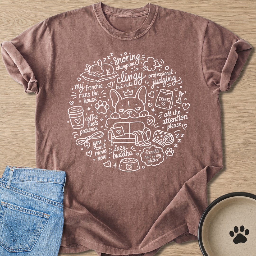 Frenchie Circle T-shirt