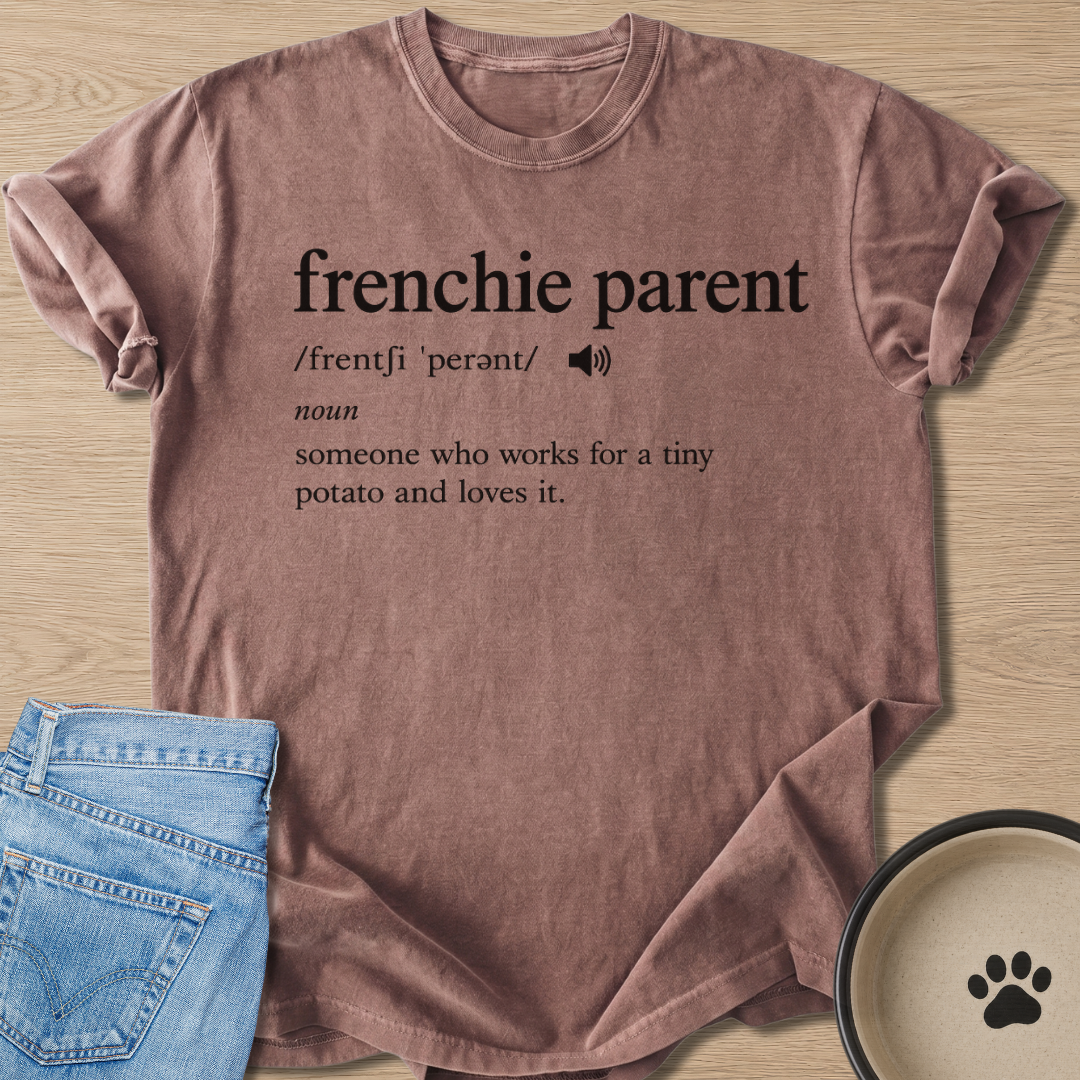 frenchie parent T-shirt