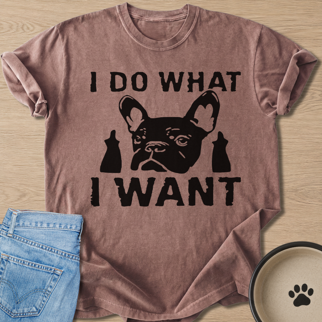 I Do What I Want T-shirt