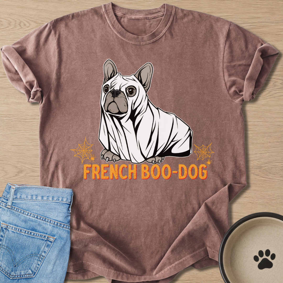 French Boo-Dog T-shirt
