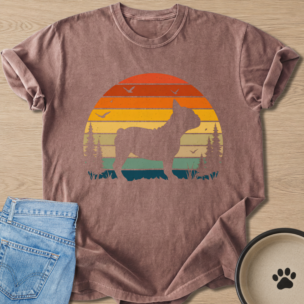 Frenchie Sun T-shirt